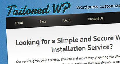 wordpress installation service